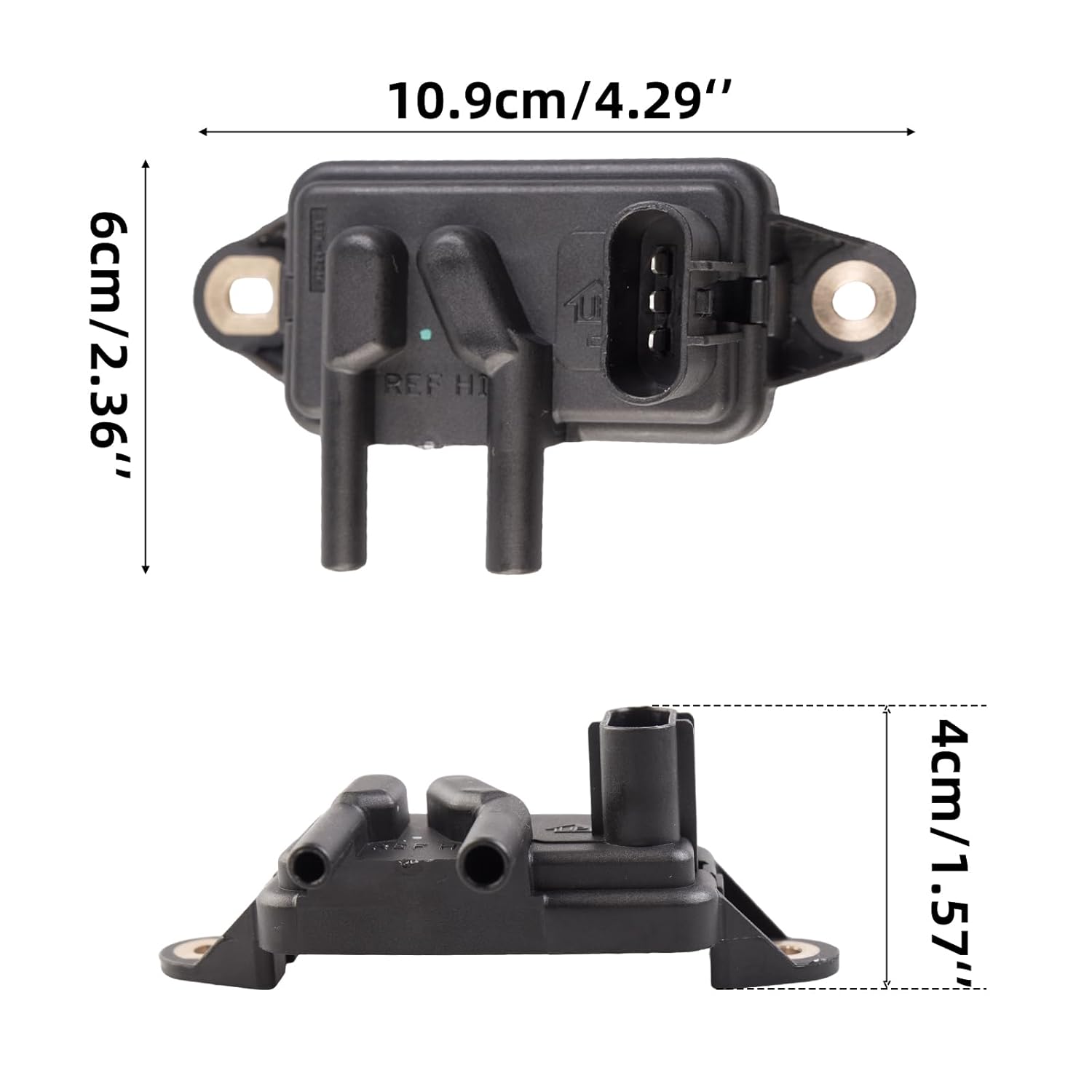 EGR Valve Pressure Feedback Sensor Replacement for Ford F-150 F-250 F-350 Ranger,Mercury,Lincoln Town Car,DPFE15, F77Z9J460AB, VP8T,F77Z9J460AB